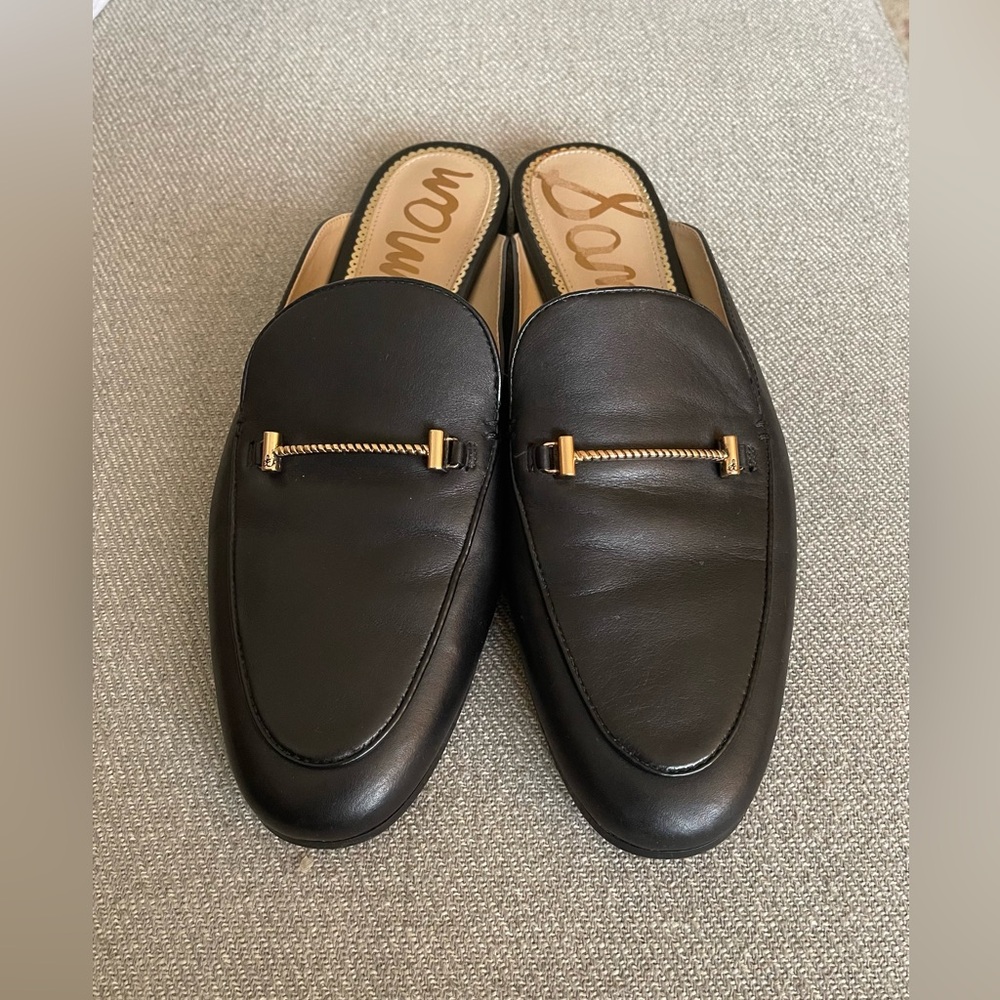 Sam Edelman Women's Laurna Black  Mules Size 10.5